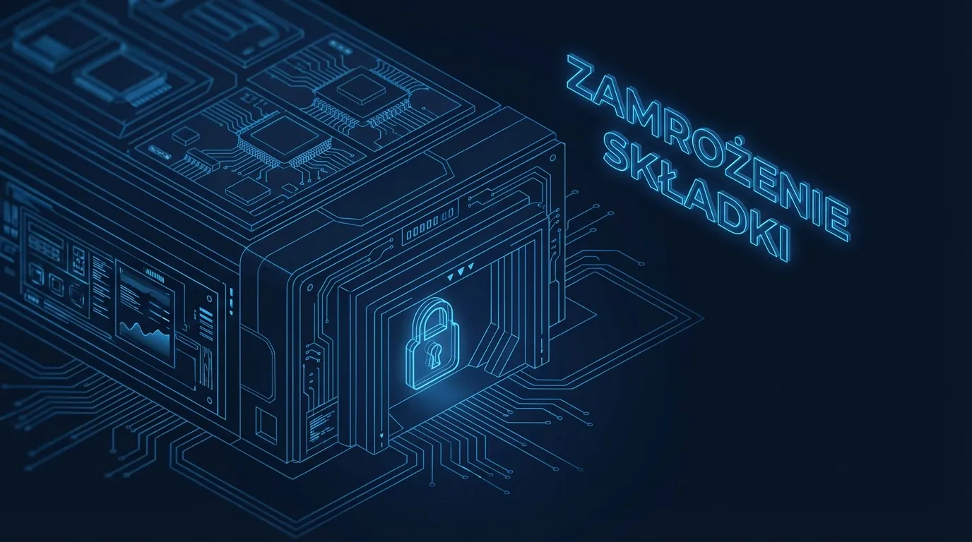 Architektura prywatnego planu ochronnego z zamrożoną skladką
